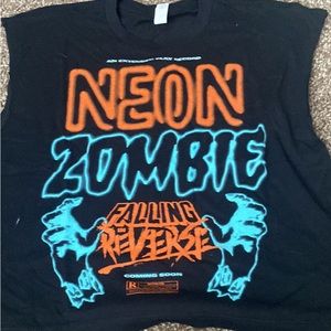 falling in reverse crop top